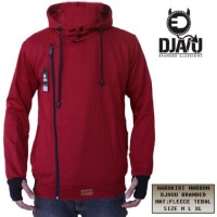 Jaket / Sweater Djavu Harakiri Merah