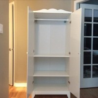 (Diskon) IKEA HENSVIK Lemari pakaian anak, putih