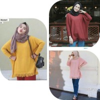 Raida Rajut Atasan Baju Murah Kekinian Konveksi Bandung
