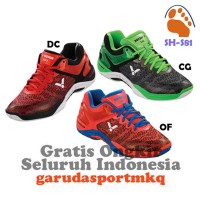 new model Sepatu Bulutangkis Victor SHA S81 Sepatu Badminton Victor S