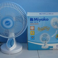 Kipas angin listrik Miyako KAD 927B 2 Fungsi Desk Fan & Wall Fan 9 Inc