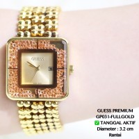 PUSAT JAM TANGAN MURAH GROSIR GUESS PREMIUM WANITA TANGGAL RANTAI CEWE