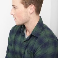 Kemeja Flannel Gap Original Flanel Green Big Size