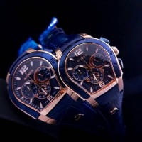 Jam Tangan Couple Pria Wanita Merk Aigner Palermo Type 58500