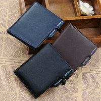Bogesi Dompet kulit pria leather PU