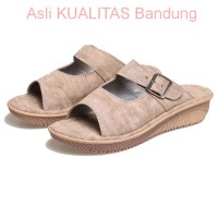 Sandal Wanita Model Terbaru / sandal casual pesta bsm sendal perempuan