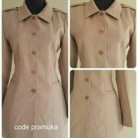 Seragam Baju Pramuka Guru Pembina Stelan Rok /Celana