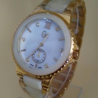 jam tangan wanita / cewe GC guess fashion crono detik rantai kw super