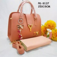 SET TAS WANITA PITA JAM TANGAN DAN DOMPET Berkualitas