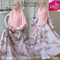 Muslim Cewek - Gamis Jaguar Maharani Ori Aisha - Menarik - Bahan Tebal