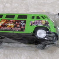 mobil mobilan VW kombi ramen rider hijau ijo