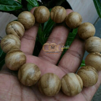 Gelang AGARWOOD Kayu Gaharu Malinou Kalimantan 16mm