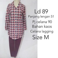 best model piyama baju tidur dewasa wanita kemeja lengan panjang unik