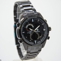 Jam Tangan Tetonis T1003 Black Jam Pria Original Dualtime Murah Keren