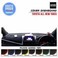 TERBARU Dashboard Cover All New Yaris Antislip mobil racing pria wani