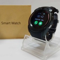 Smart Watch Smartwatch Jam Tangan Bulat HP bisa tlp sms kamera MicroSD