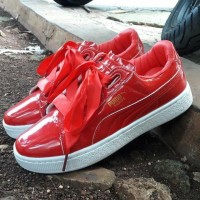 Sepatu sneakers Puma basket wanita keren murah berkualitas