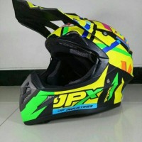Helm jpx cros motif valentino bukan ink kyt mds bogo retro gm shell mu