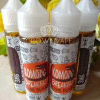 Jual Komodo Breakfast Pink Beach 60ml/3mg - Local Premium Liquid Murah