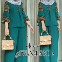RN Set Avina Tosca Busana Muslim Kekinian Setelan Hijab Masa Kini