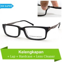 Frame Kacamata Korea Vintage PORSCHE DESIGN 6001 Tanpa Lensa Minus
