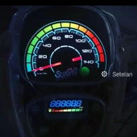 Speedometer Scoopy 2017 Modifikasi