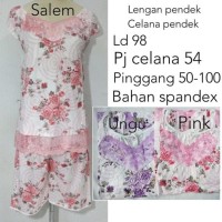 best model piyama baju tidur dewasa wanita cantik stelan celana pende