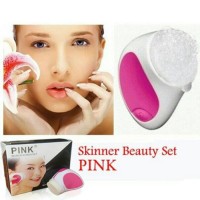 Pink Skinner Beauty Set Korea setrika wajah yang bagus cantik 2 kecepa