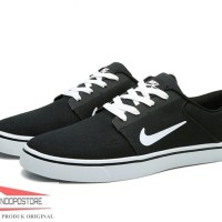 Sepatu Casual Nike SB Portmore CNVS 723874-003 Sneakers Ori