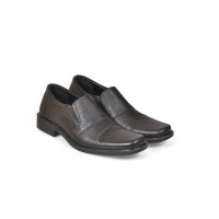 Sepatu Kantor Formal Pantofel Pria HITAM 38-43 KULIT JVS 573