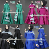 Jual gamis maxi pesta baju hijab muslim dress longdress mewah glamor baru Murah