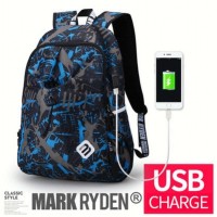 Tas Backpack branded Mark Ryden Escolar bukan merk ripcurl samsonite