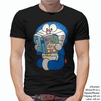kaos baju distro DORAEMON KOMIK lucu anime