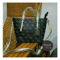 Jual GUESS Delaney Mini Printed / Tas Wanita Tote Bag Branded Ori Murah Murah