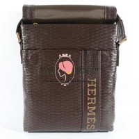 New TAS SELEMPANG PRIA PREMIUM IMPORT KULIT ASLI | HERMES 505 COFFEE