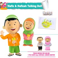 Jual Hafiz & Hafizah Talking Doll + Hafiz/Hafizah Junior Dokter Murah