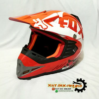helm trail anak model fox