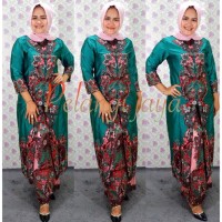 baju setelan pelangi jaya kebaya pesta taveta bordir jan