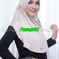 Jilbab instan Hijab Instan Bergo LEOLA Miulan Bahan Jersey Adem