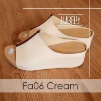 Terlaris JUAL FA06 SANDAL SENDAL SEPATU WEDGES SELOP WANITA FASHION