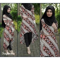 BAJU KEKINIAN SAFIRA GELIS BATIK LENGAN PANJANG WANITA PAKAIAN WANITA