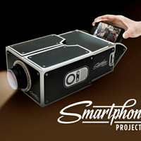 smartphone projector mini portable proyektor hp buat nonton cardboard