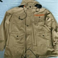 JUAL JAKET KEREN ALA PARKA COKLAT