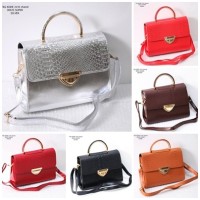 Tas Pesta Handbag Jinjing Selempang Wanita Chanel Croco Kode 2143