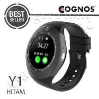 Cognos Y1 Smartwatch GSM Sim Card Smart Watch - Hitam