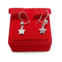 ANTING SILVER 925 LAPIS EMAS PUTIH. PERHIASAN PERAK 925 Murah