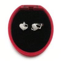 anting anting jepit/anting perak silver 925 lapis emas Limited