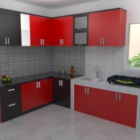 Kitchen Set Minimalis Finishing HPL