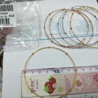 gelang emas asli kadar 700 model bulat merica MURAH