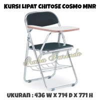 KURSI LIPAT | KURSI KULIAH DENGAN MEMO TABLE |KURSI COSMO MNR CHITOSE